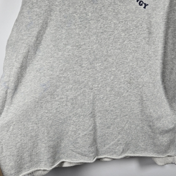 Aerie Wonder Good Energy Gray V-Neck Oversized Comfy Sweatshirt Size Medium - Picture 7 of 16